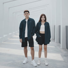 Load image into Gallery viewer, NORMCORE OVERSIZE UNISEX LONG BLOUSES - DARK GREEN