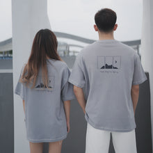 Load image into Gallery viewer, HILLTOP OVERSIZE UNISEX TEE - GREY