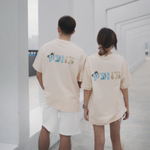 Load image into Gallery viewer, THE MOMENT UNISEX OVERSIZE TEE - MILK TEA