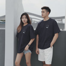 Load image into Gallery viewer, HILLTOP OVERSIZE UNISEX TEE - DEEP BLUE