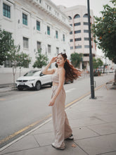 Load image into Gallery viewer, VINTAGE WAFFLE UNISEX TROUSERS - CREAM