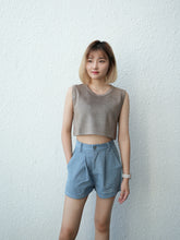 Load image into Gallery viewer, LOVEYOURSELF SINGLETS - BROWN