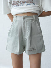 Load image into Gallery viewer, LOVEYOURSELF HIGH WAIST SHORTS - BEAN GREY