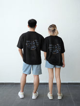 Load image into Gallery viewer, LOVEYOURSELF UNISEX OVERSIZE TEE - BLACK