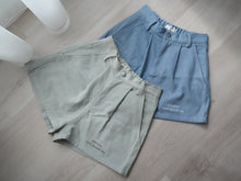 Load image into Gallery viewer, LOVEYOURSELF HIGH WAIST SHORTS - BEAN GREY