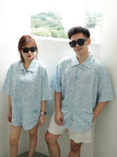 Load image into Gallery viewer, CNY25 OVERSIZE UNISEX BLOUSES - SKYBLUE