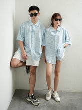 Load image into Gallery viewer, CNY25 OVERSIZE UNISEX BLOUSES - SKYBLUE