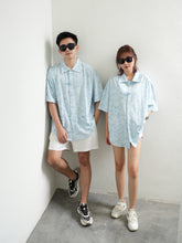 Load image into Gallery viewer, CNY25 OVERSIZE UNISEX BLOUSES - SKYBLUE