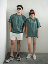 Load image into Gallery viewer, CNYSNAKE OVERSIZE UNISEX TEE - DARK GREEN
