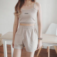 Load image into Gallery viewer, WOMEN WAFFLE SHORTS - KHAKI