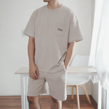 Load image into Gallery viewer, MEN WAFFLE SHORTS - KHAKI