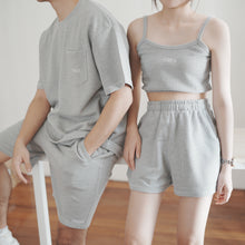 Load image into Gallery viewer, WOMEN WAFFLE SINGLETS - GREY