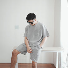 Load image into Gallery viewer, MEN WAFFLE SHORTS - GREY