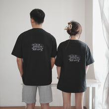 Load image into Gallery viewer, CADP UNISEX OVERSIZE TEE - BLACK