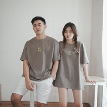 Load image into Gallery viewer, PENBXCACTUS UNISEX OVERSIZE TEE - ARMY GREEN