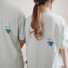 Load image into Gallery viewer, PALOMA UNISEX OVERSIZE TEE - TIFFANY GREEN