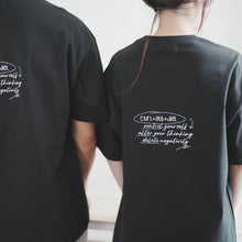 Load image into Gallery viewer, CADP UNISEX OVERSIZE TEE - BLACK