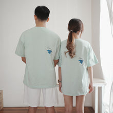 Load image into Gallery viewer, PALOMA UNISEX OVERSIZE TEE - TIFFANY GREEN