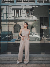 Load image into Gallery viewer, VINTAGE WAFFLE UNISEX TROUSERS - CREAM