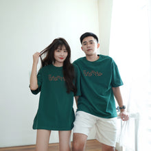 Load image into Gallery viewer, LINERRABBIT UNISEX OVERSIZE TEE - PISTACHIO GREEN