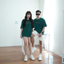 Load image into Gallery viewer, LINERRABBIT UNISEX OVERSIZE TEE - PISTACHIO GREEN