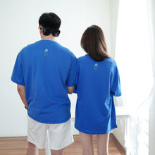 Load image into Gallery viewer, CUTEBUNNY UNISEX OVERSIZE TEE - SPACE BLUE