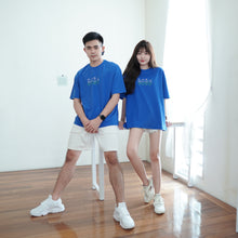 Load image into Gallery viewer, CUTEBUNNY UNISEX OVERSIZE TEE - SPACE BLUE