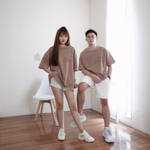 Load image into Gallery viewer, DAILY REMINDER UNISEX OVERSIZE TEE - COFFEE