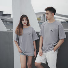 Load image into Gallery viewer, HILLTOP OVERSIZE UNISEX TEE - GREY
