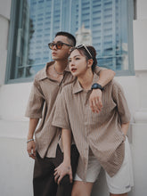 Load image into Gallery viewer, STOCKHOLM UNISEX BLOUSES - COFFEE
