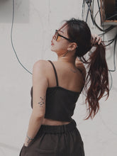 Load image into Gallery viewer, VINTAGE WAFFLE SINGLETS - DARK CHO
