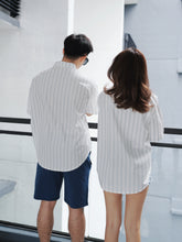 Load image into Gallery viewer, PONY STRIPED BLOUSES - SHORT SLEEVE

