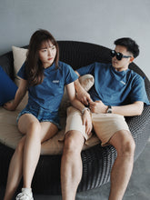 Load image into Gallery viewer, 26 WARHORSE CROP TOP - BLUE
