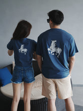 Load image into Gallery viewer, 26 WARHORSE CROP TOP - BLUE

