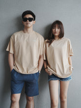 Load image into Gallery viewer, 26 WARHORSE OVERSIZED UNISEX TEE - BEIGE
