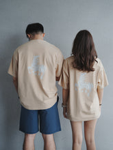 Load image into Gallery viewer, 26 WARHORSE OVERSIZED UNISEX TEE - BEIGE
