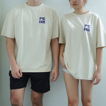 Load image into Gallery viewer, HELLO SUMMER OVERSIZE UNISEX TEE - BEIGE
