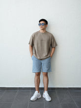 Load image into Gallery viewer, LOVEYOURSELF UNISEX OVERSIZE TEE - BROWN
