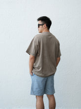 Load image into Gallery viewer, LOVEYOURSELF UNISEX OVERSIZE TEE - BROWN
