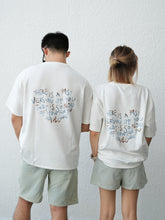 Load image into Gallery viewer, LOVEYOURSELF UNISEX OVERSIZE TEE - WHITE
