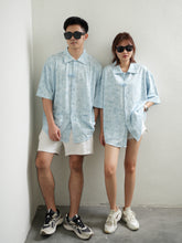 Load image into Gallery viewer, CNY25 OVERSIZE UNISEX BLOUSES - SKYBLUE
