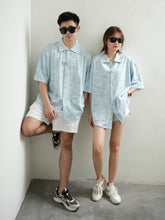 Load image into Gallery viewer, CNY25 OVERSIZE UNISEX BLOUSES - SKYBLUE
