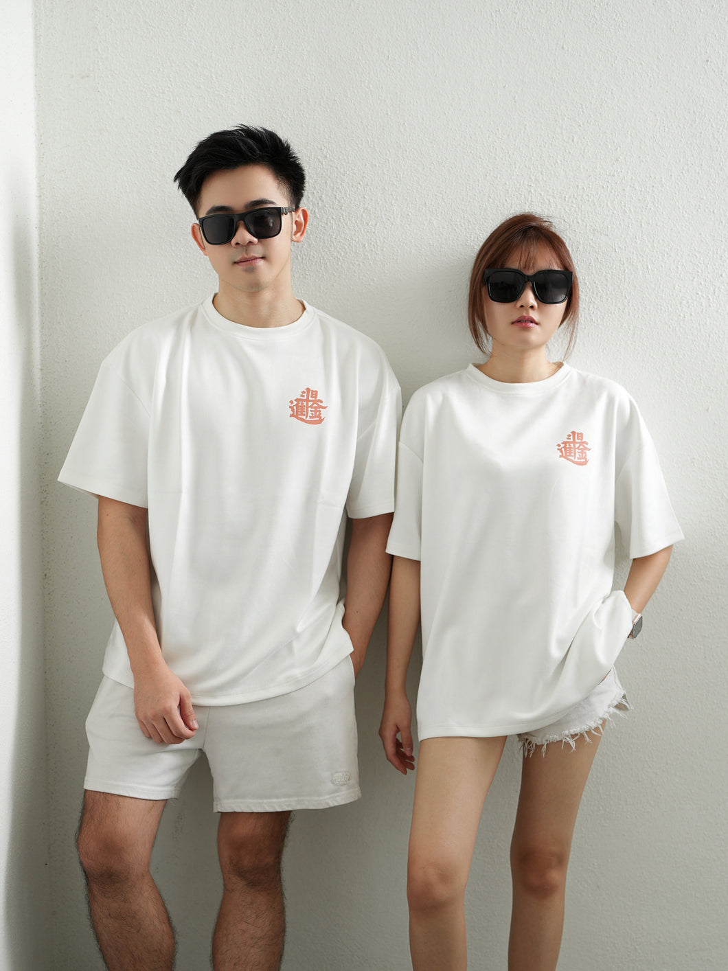 CNYSNAKE OVERSIZE UNISEX TEE - WHITE