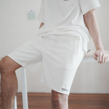 Load image into Gallery viewer, MEN WAFFLE SHORTS - WHITE
