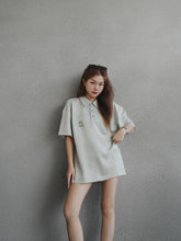 Load image into Gallery viewer, UNISEX’S OD SUEDE OVERSIZE TEE - SLATE GREY
