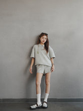 Load image into Gallery viewer, UNISEX’S OD SUEDE OVERSIZE TEE - SLATE GREY
