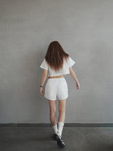 Load image into Gallery viewer, WOMEN’S FLOW SHORTS - WHITE
