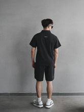 Load image into Gallery viewer, MEN’S FLOW POLO TEE - BLACK
