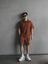 Load image into Gallery viewer, MEN’S OD SUEDE SHORTS - BROWN
