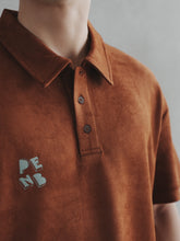 Load image into Gallery viewer, UNISEX’S OD SUEDE OVERSIZE TEE - BROWN
